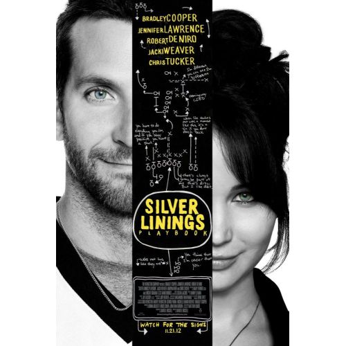 Silver Linings Playbook Movie Poster Silver Linings Playbook is a heartwarming story of resilience and finding love in unlikely
