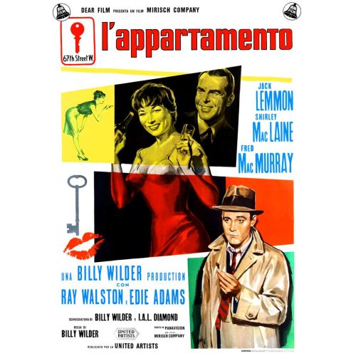 The Apartment Movie Poster In the description of your title, you can include information such as: The Apartment is a 1960
