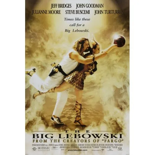 Büyük Lebowski Film Posteri The Big Lebowski, ikonik bir film posteri olan kült bir klasiktir. Bu farklı tarzıyla dikkat