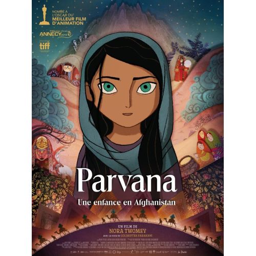 Pervane Film Posteri 2 The Breadwinner, Nora Twomey tarafından yönetilen ve animasyon stüdyosu Cartoon Saloon tarafından