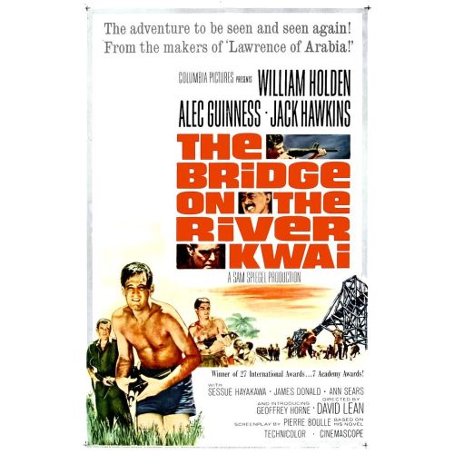 The Bridge On The River Kwai Movie Poster The Bridge On The River Kwai Movie Poster