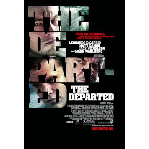 Köstebek Film Posteri 2 The Departed, Martin Scorsese tarafından yönetilen ve William Monahan tarafından yazılan bir suç