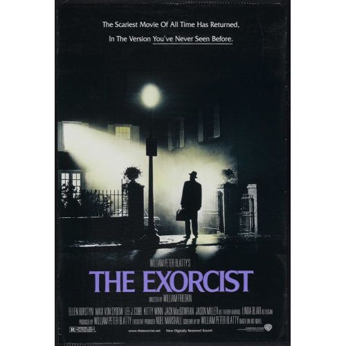 The Exorcist Movie Poster The Exorcist Movie Poster gives a glimpse into the chilling story of this iconic horror film. Directed