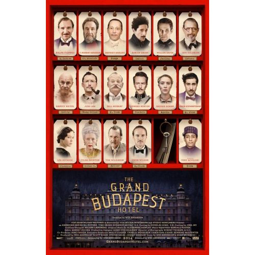 The Grand Budapest Hotel Movie Poster 2 Poster PrintsThis popular original movie poster is available for purchase with high