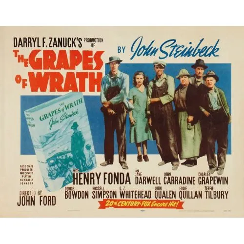 The Grapes Of Wrath Movie Poster | Arthipo