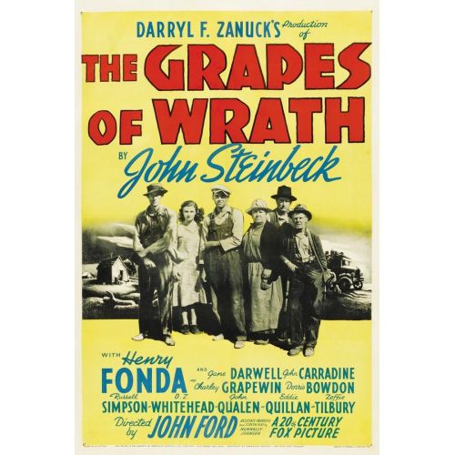 The Grapes Of Wrath Movie Poster 2 The Grapes Of Wrath Movie Poster 2