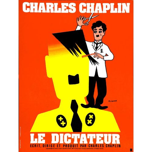 The Great Dictator Movie Poster 2 The Great Dictator Movie Poster 2
