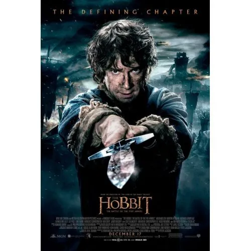 Hobbit Beş Ordunun Savaşı Film Posteri Bu ünlü film posteri hakkında seni senaryosuna, hikayesine, yönetmenine ve oyuncu