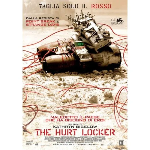 The Hurt Locker Movie Poster The Hurt Locker movie poster hints at the suspense and tension evident throughout this Academy