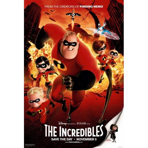 The Incredibles Movie Poster Movie Poster The Incredibles Movie Poster The Incredibles is an animation, action and adventure movie directed by Brad Bird. This brilliant