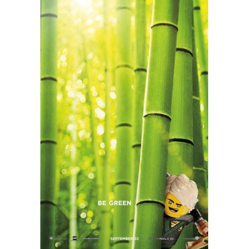 The Lego Ninjago Movie Poster The Lego Ninjago Movie Poster