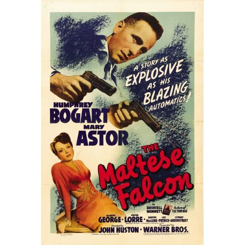 The Maltese Falcon Movie Poster The Maltese Falcon Movie Poster