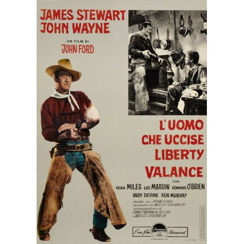 The Man Who Shot Liberty Valance Movie Poster The Man Who Shot Liberty Valance Movie Poster