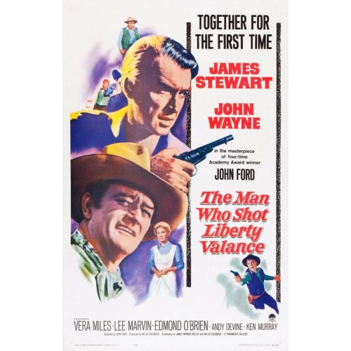 The Man Who Shot Liberty Valance Movie Poster 2 The Man Who Shot Liberty Valance Movie Poster 2