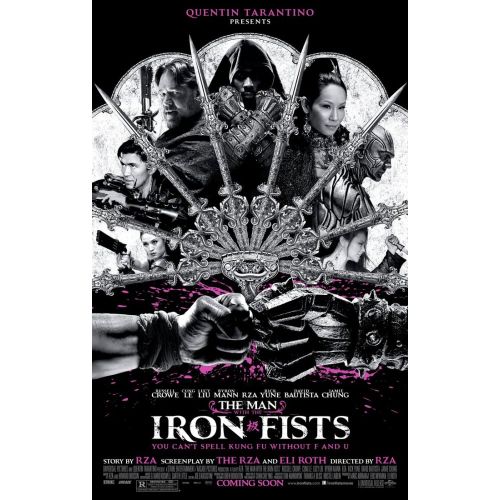 The Man With The Iron Fists Movie Poster The Man With The Iron Fists Movie Poster