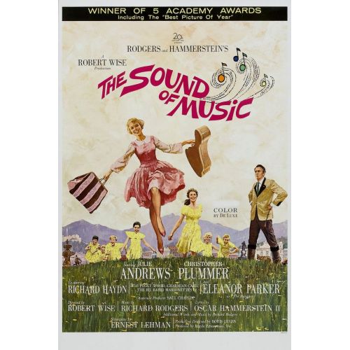 The Sound Of Music Movie Poster Movie Poster The Sound Of Music Movie Poster The iconic movie poster for The Sound of Music beautifully encapsulates the essence of the