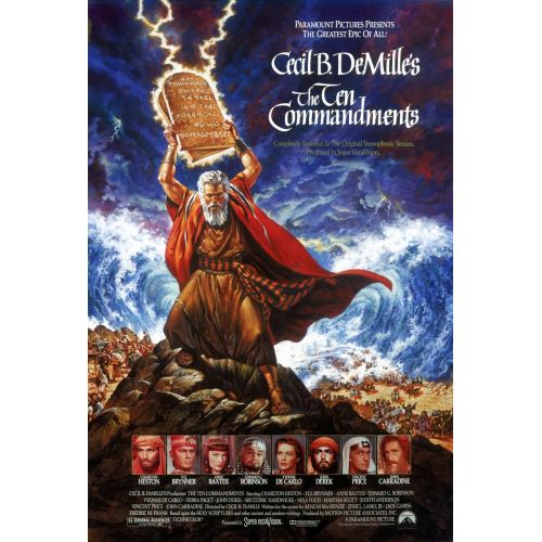 The Ten Commandments Movie Poster The Ten Commandments Movie Poster