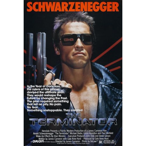 The Terminator Movie Poster Movie Poster The Terminator Movie Poster Poster PrintsThis popular original movie poster is available for purchase. The items we offer include