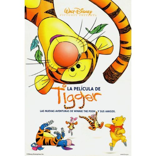 The Tigger Movie Poster The Tigger Movie Poster, a delightful peek into the story of our favourite bouncing friend from Hundred