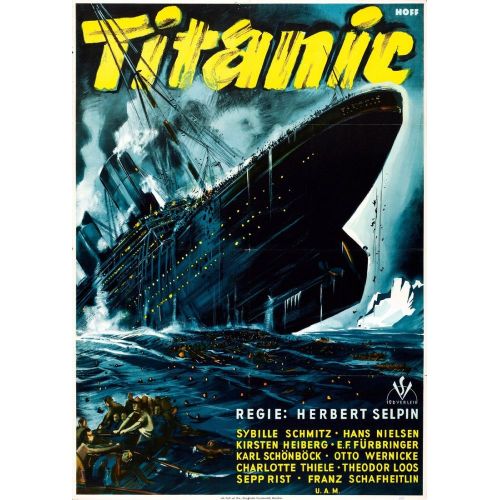 Titanic Movie Poster Titanic Movie Poster