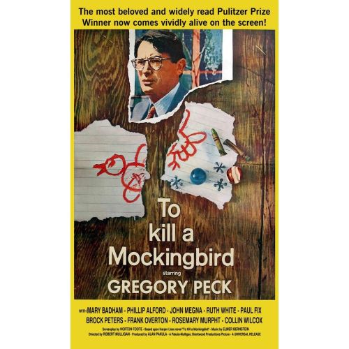 To Kill A Mockingbird Movie Poster To Kill A Mockingbird Movie Poster