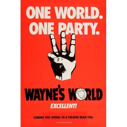 Wayne's World Movie Poster Wayne's World Movie Poster