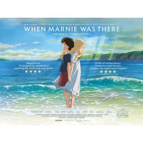 When Marnie Was There Movie Poster The movie poster for When Marnie Was There is a beautiful representation of the story