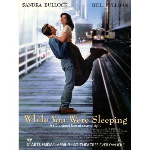 While You Were Sleeping Movie Poster While You Were Sleeping Movie Poster