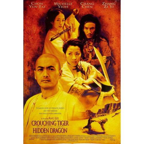 Crouching Tiger, Hidden Dragon Movie Poster The movie poster for Crouching Tiger, Hidden Dragon vividly illustrates the