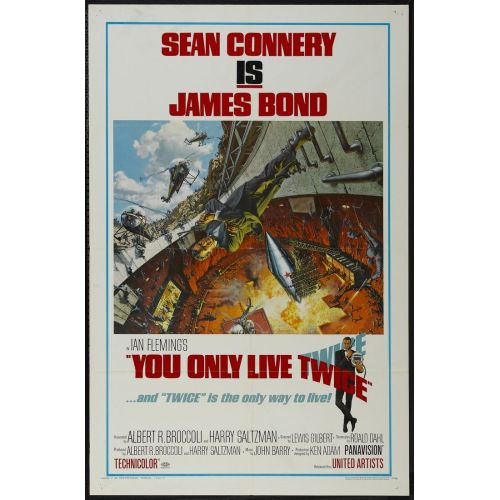 You Only Live Twice Movie Poster You Only Live Twice Movie Poster
