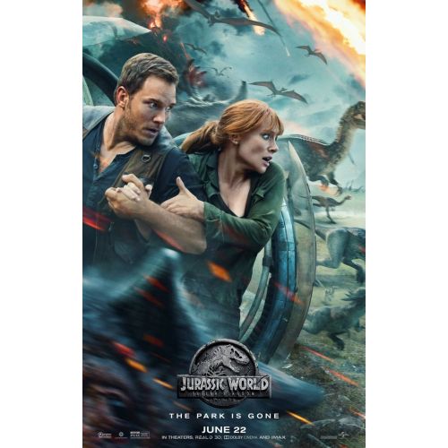 Jurassic World: Yıkılmış Krallık Film Posteri 3