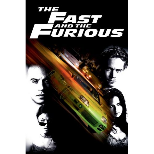 The Fast And The Furious Movie Poster