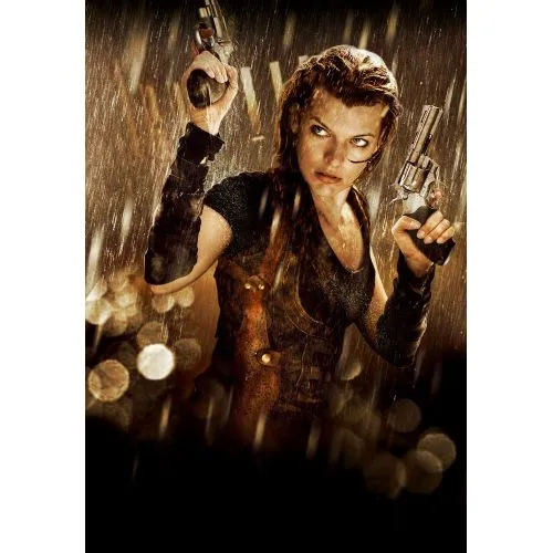 Resident Evil: Afterlife Movie Poster The Resident Evil: Afterlife movie poster features the main actors and showcases the