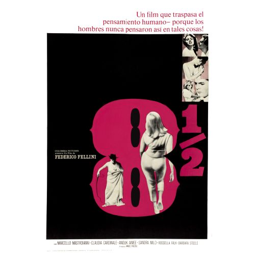 8 1/2 Movie Poster 2 8 1/2 Movie Poster 2