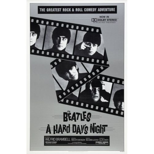 A Hard Day's Night Movie Poster 2 A Hard Day's Night Movie Poster 2