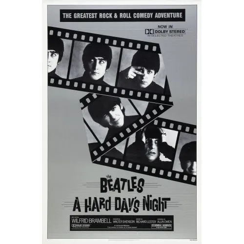 A Hard Days Night Movie Poster 2 Movie Poster A Hard Days Night Movie Poster 2 The movie A Hard Days Night, directed by Richard Lester, features prominent actors like the