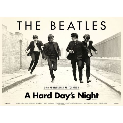 A Hard Day's Night Movie Poster 3 A Hard Day's Night Movie Poster 3