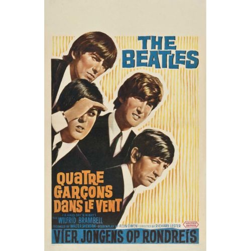 A Hard Day's Night Movie Poster 5 A Hard Day's Night Movie Poster 5