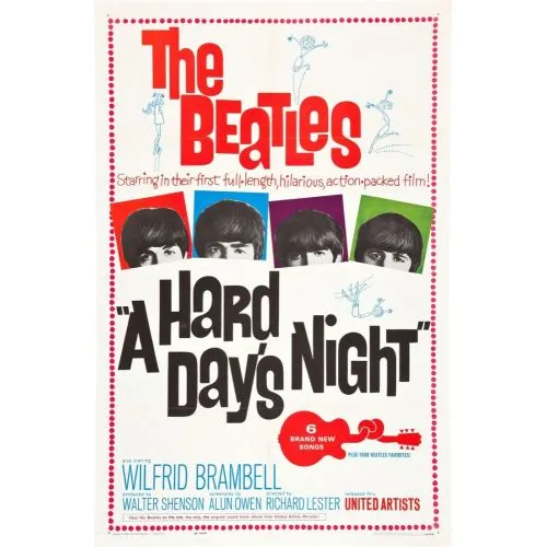 A Hard Days Night Movie Poster 8 Movie Poster A Hard Days Night Movie Poster 8 Poster PrintsThis original movie poster is up for purchase in various formats. Choose from