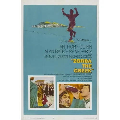 Zorba Film Posteri Film Posteri Zorba Film Posteri Bu Alexis Zorbas film posteri, bu klasik Yunan hikayesinin kalbine ilginç bir bakış sunuyor. Yönetmen