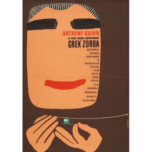 Alexis Zorbas Movie Poster 2