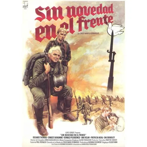Batı Cephesinde Yeni Bir Şey Yok Film Posteri 2 Film Posteri Batı Cephesinde Yeni Bir Şey Yok Film Posteri 2 Bu poster, Lewis Milestone tarafından yönetilen ve yetenekli oyuncularıyla