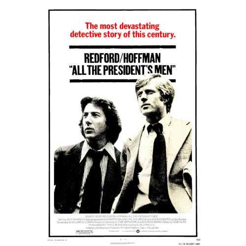 All The President's Men Movie Poster All The President's Men Movie Poster