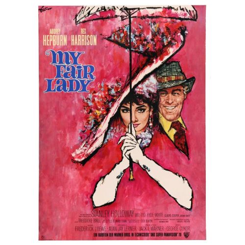 My Fair Lady Audrey Hepburn 2 Movie Poster My Fair Lady Audrey Hepburn 2 Movie Poster