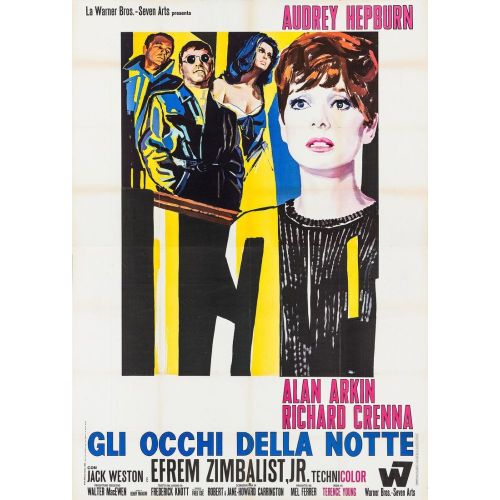 Wait Until Dark Audrey Hepburn Movie Poster