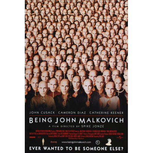 John Malkovich Olmak Film Posteri 2 John Malkovich Olmak Film Posteri 2