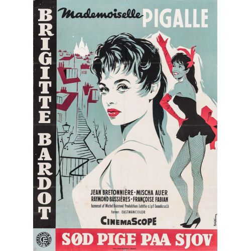 Yaramaz Kız Brigitte Bardot Film Posteri Yaramaz Kız Brigitte Bardot Film Posteri