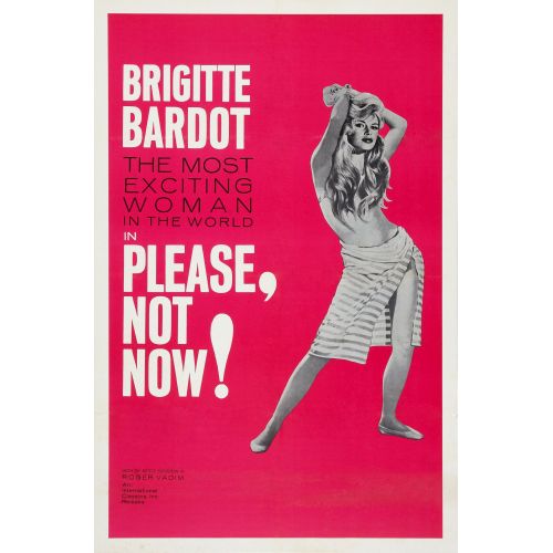 Please, Not Nowbrigitte Bardot Movie Poster