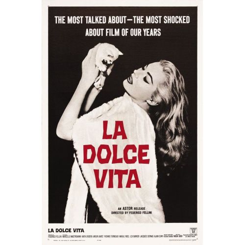 Tatlı Hayat Brigitte Bardot Film Posteri 3