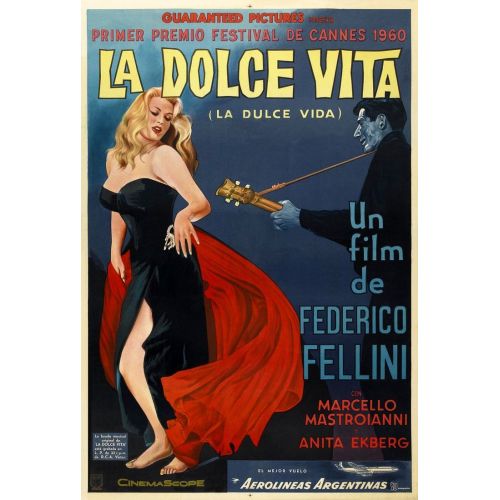 Tatlı Hayat Brigitte Bardot Film Posteri 4
